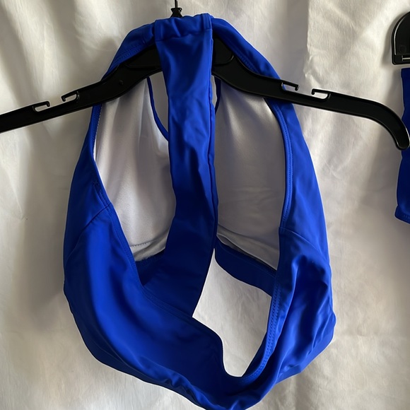 Blue 2pc Swimsuit - Size Medium - Picture 2 of 4